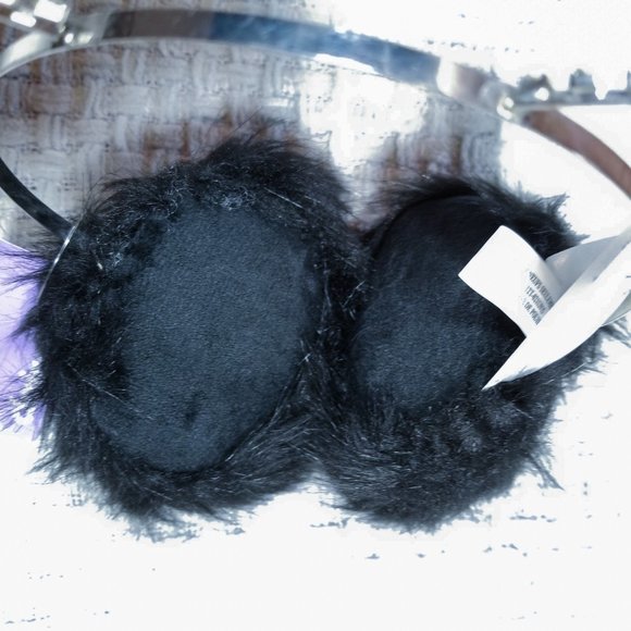 Mix n' Match 3/$21 Fuzzy Plush Cat Ear Headband Earmuffs NWT - Picture 3 of 3